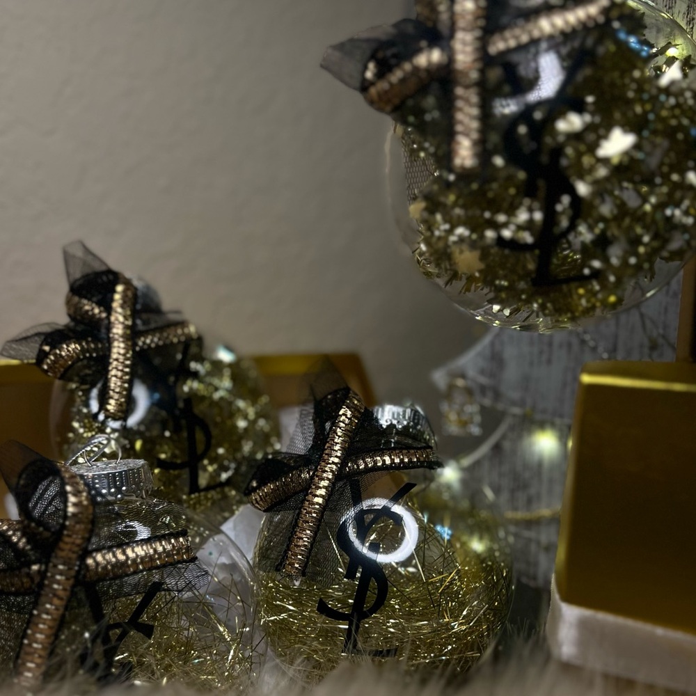 Handcrafted Holiday Ornaments-Set of 4